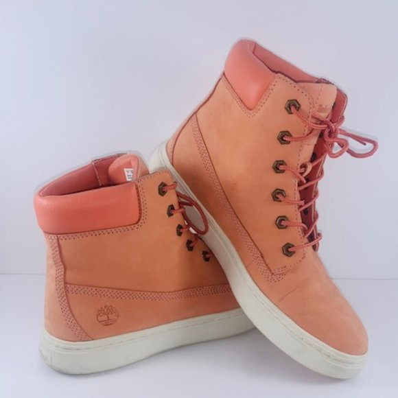 TIMBERLAND WOMEN'S NEWPORT BAY OXFORD LIGHT ORANGE - Picture 11 of 12